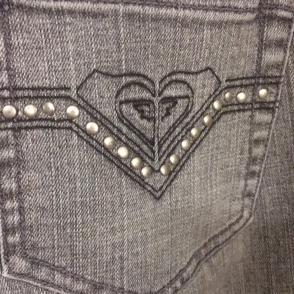 Grey Roxy bootcut jeans - Picture 3 of 5
